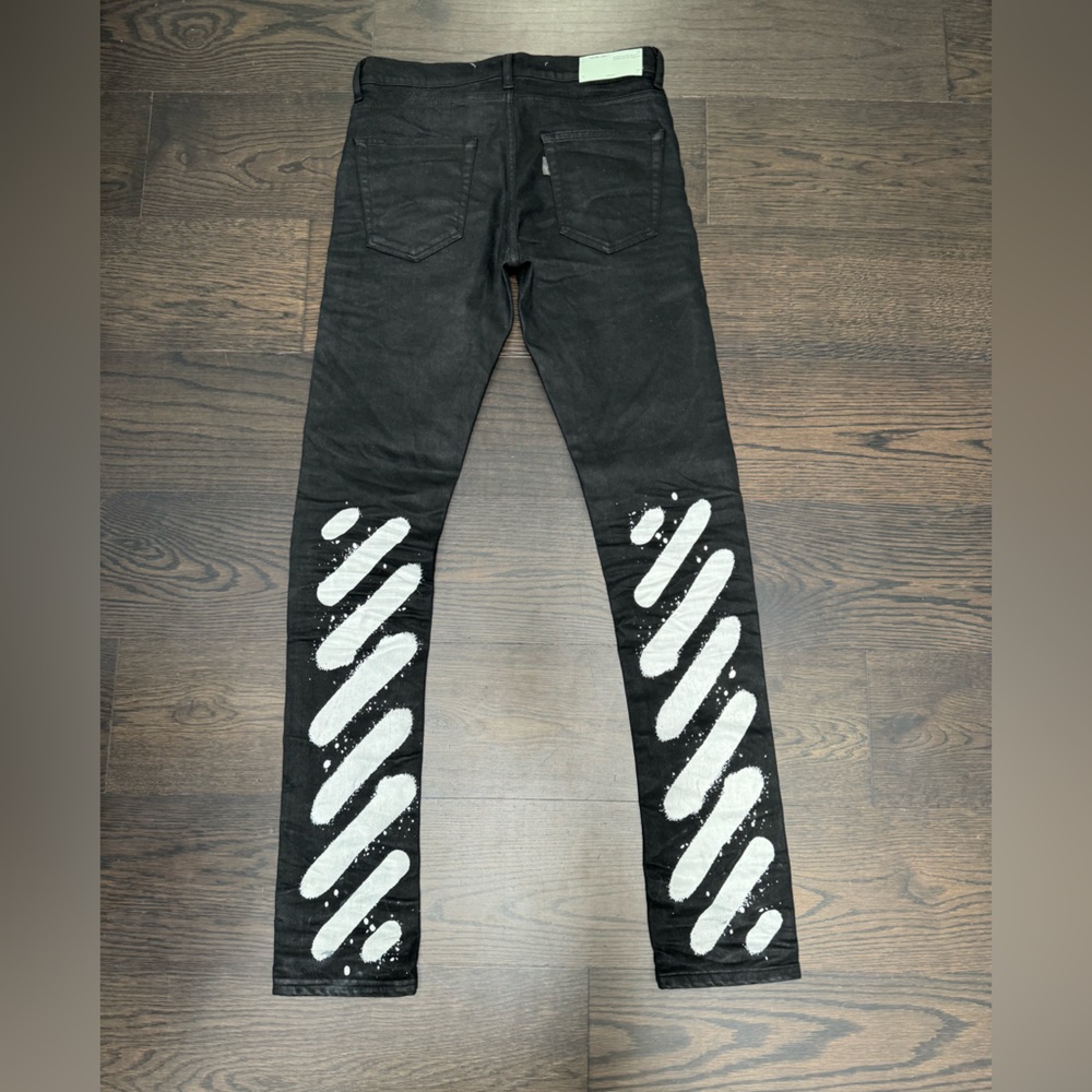 Off-White Black Jeans